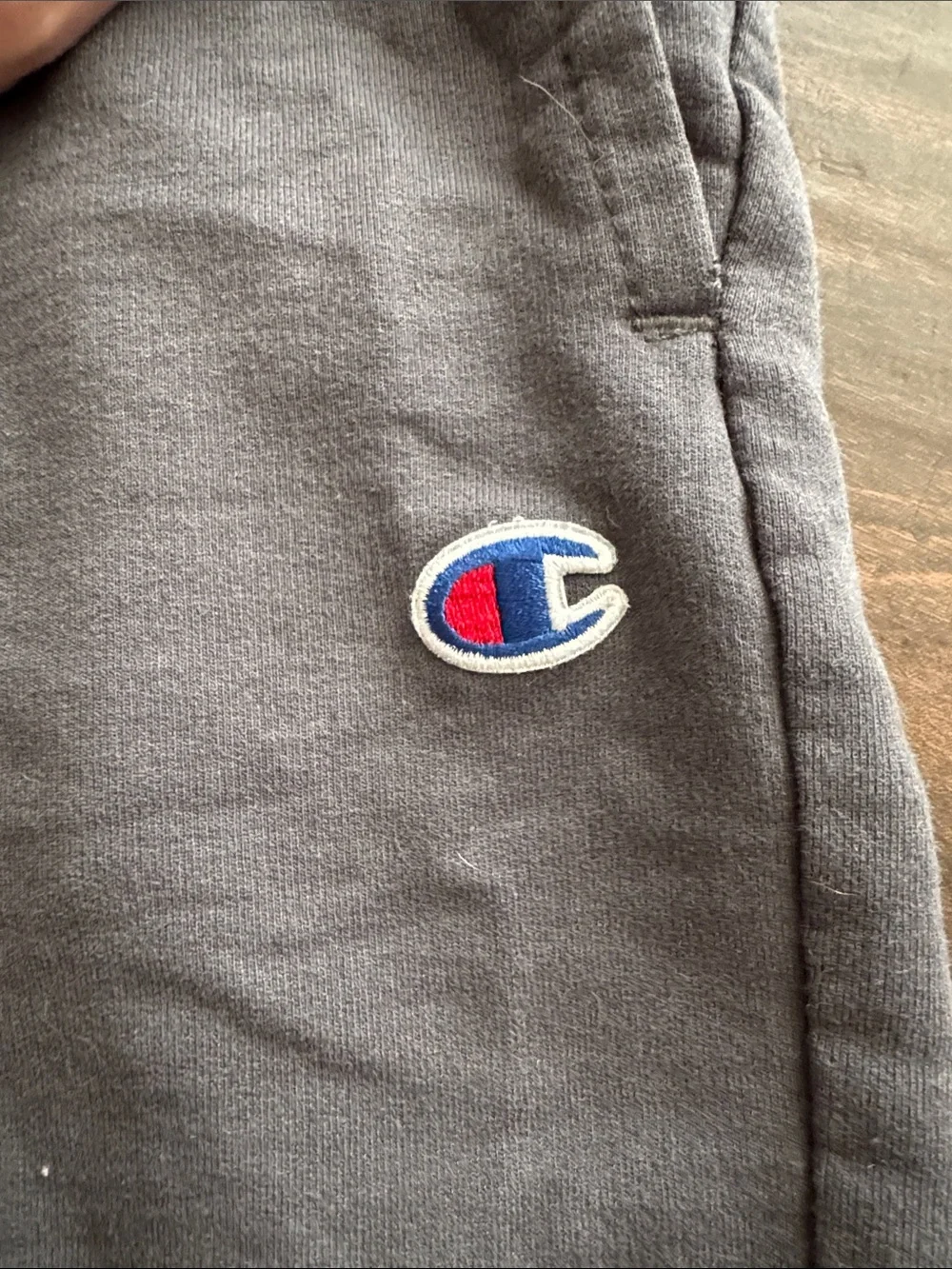 Champion charcoal athletic